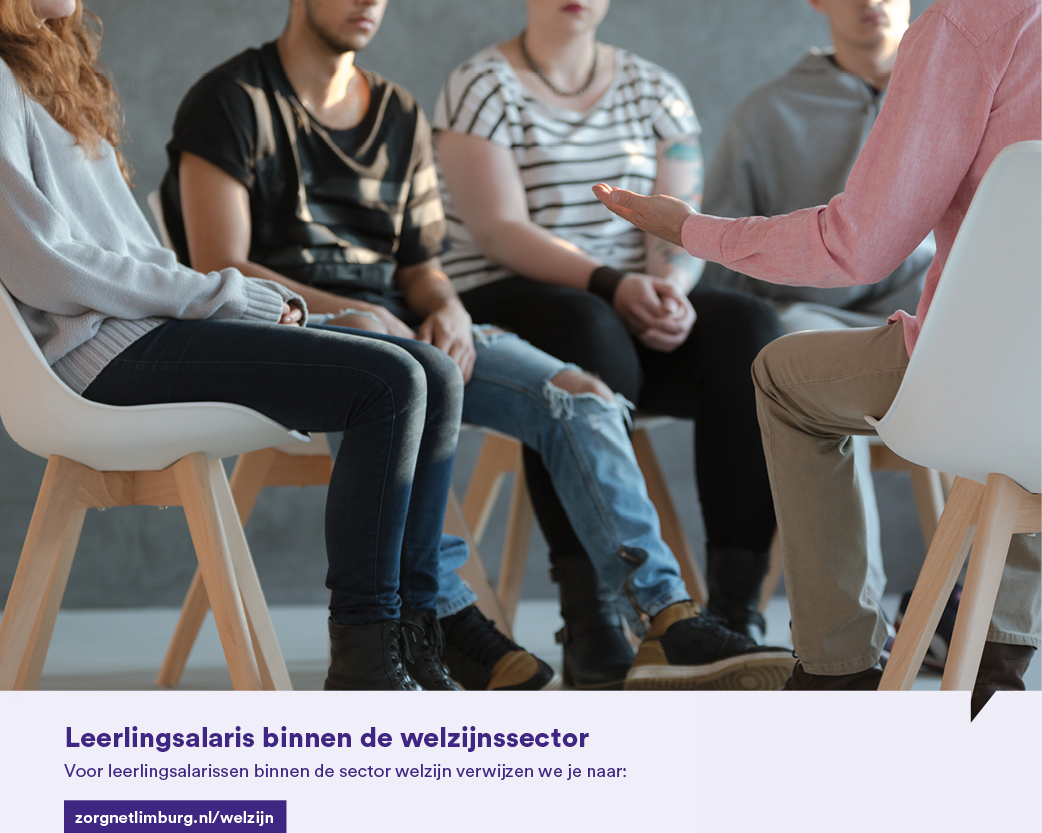 Leerlingsalarissen in Welzijn per 1 januari 2022 volgens CAO ziekenhuizen